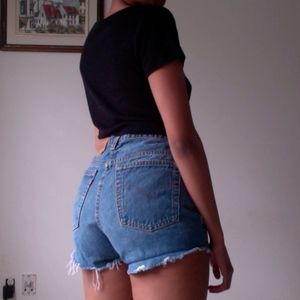 High Waisted Vintage Levi's Cutoff Shorts